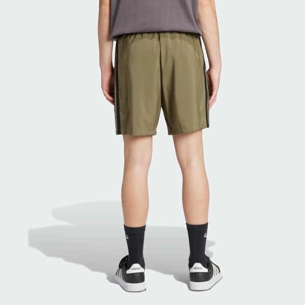 Green Essentials 3-Stripes Chelsea Shorts