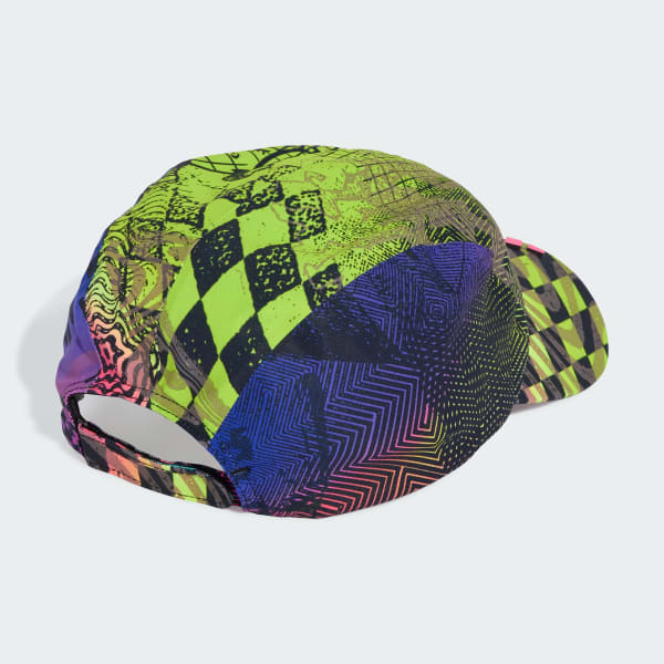 Flerfarvet adidas x Jeremy Scott kasket