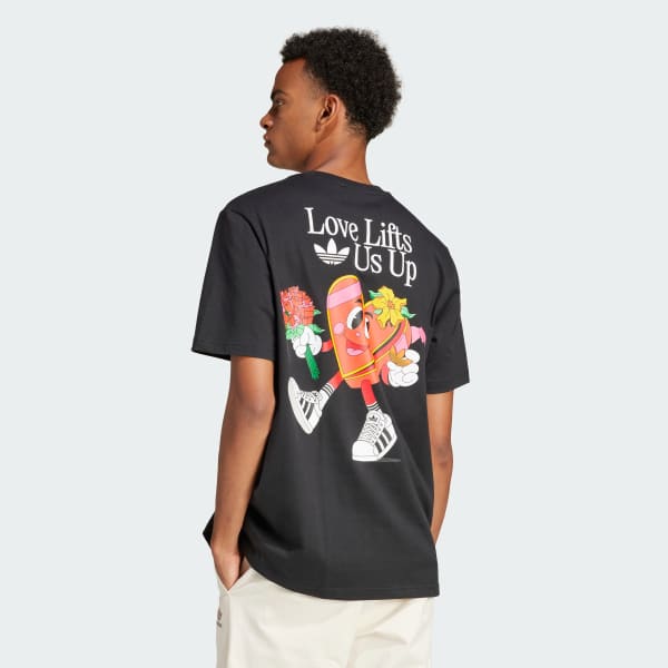 Black adidas Originals Tee