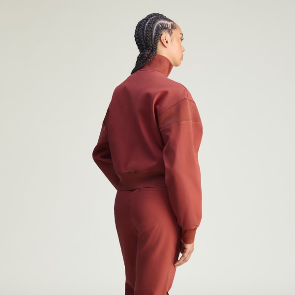 Braun adidas by Stella McCartney Knitted Originals Jacke