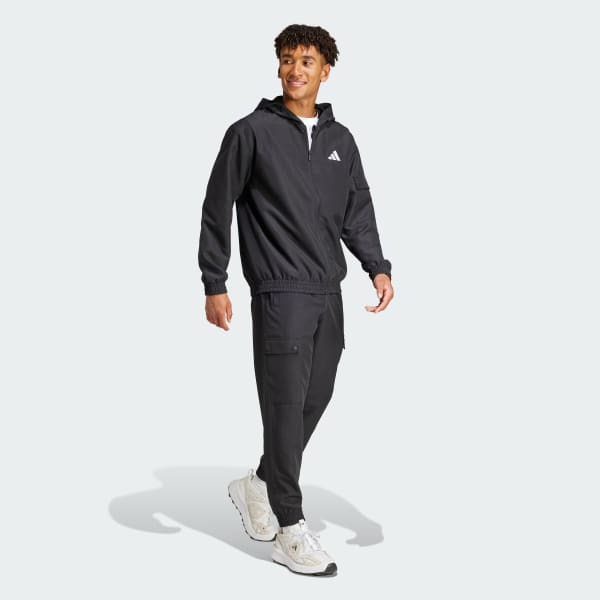 Μαύρο Sportswear Woven Cargo Track Suit