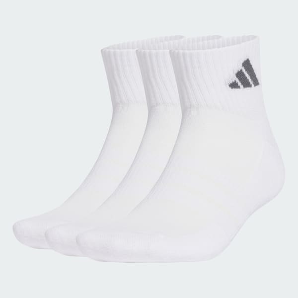 Blanco MEDIAS AL TOBILLO SPORTSWEAR ACOLCHADAS, PAQUETE DE 3 PARES
