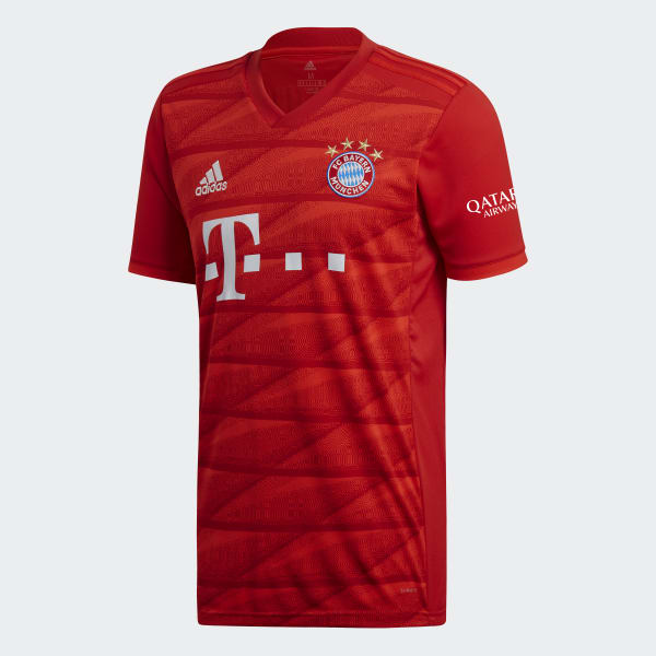 adidas FC Bayern Home Jersey - Red 