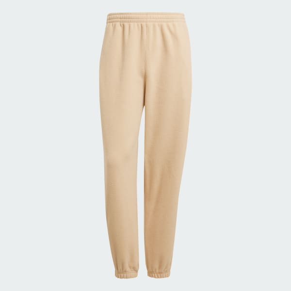 adidas Adicolor 3 Stripes Fleece Sweat Pants Beige Free Shipping with adiClub adidas Canada