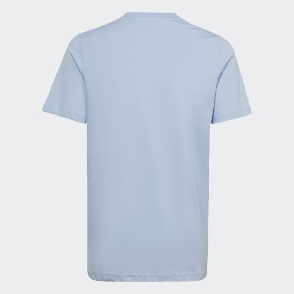 Blue Essentials Big Logo Cotton Tee