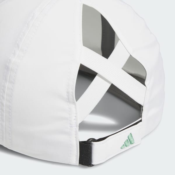 White Women's Crisscross Hat