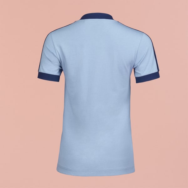 Blue adidas x Gucci V-Neck Tee BUH62