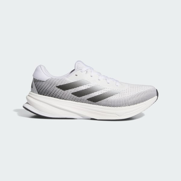 White Supernova Rise Running Shoes