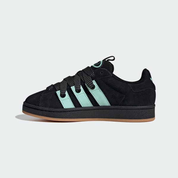 Adidas campus black gum sole deals