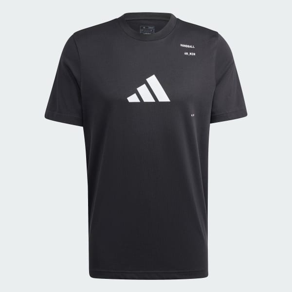 Nero T-shirt da pallamano Category Graphic