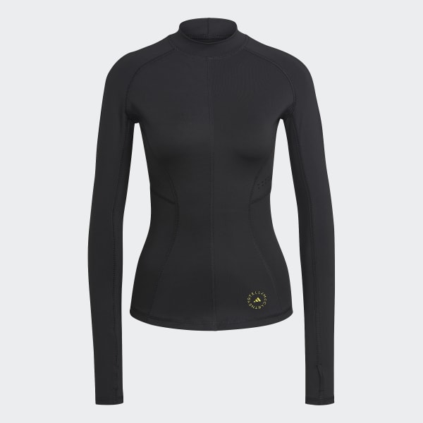 Black adidas by Stella McCartney TruePurpose Training Long-Sleeve Top DM077