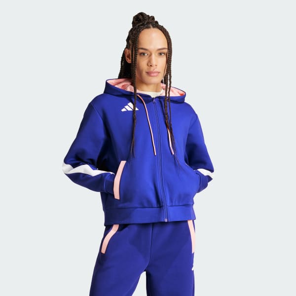 Felpa adidas cappuccio zip deals
