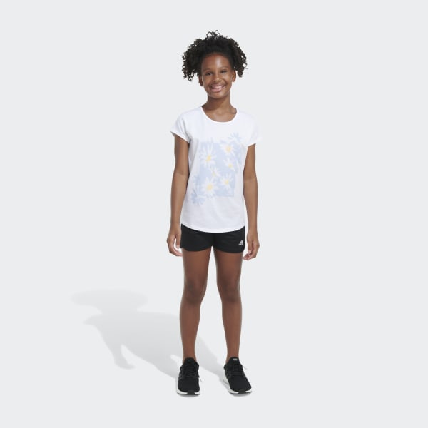 White Short Sleeve Essential Tee 23