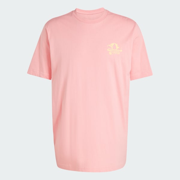 Pink adidas Originals Resort Graphic Tee