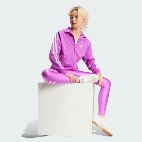 สีม่วง เสื้อแทรคทรงหลวม Adicolor Classics Firebird