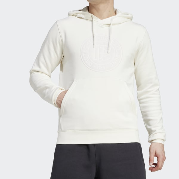 【新品未使用】adidas サッカードイツ代表 パーカー XL アディダス ドイツ代表 アニバーサリーパーカー - ホワイト