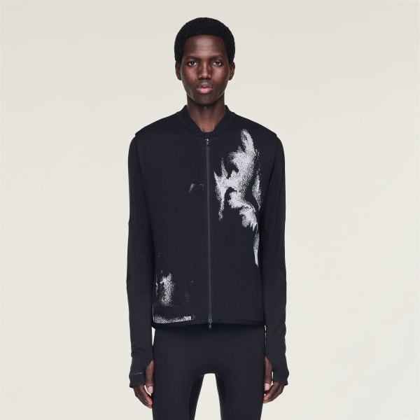 Noir Veste sans manches de running technique Y-3