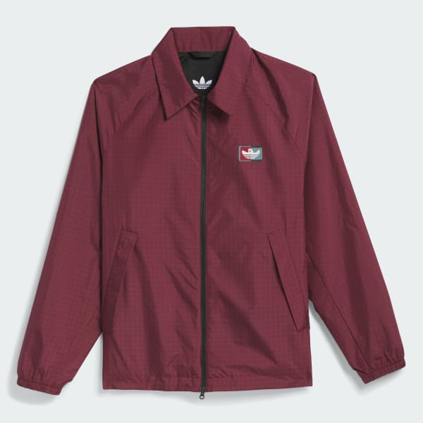 Burgundy Shmoofoil DT Coach Jacket