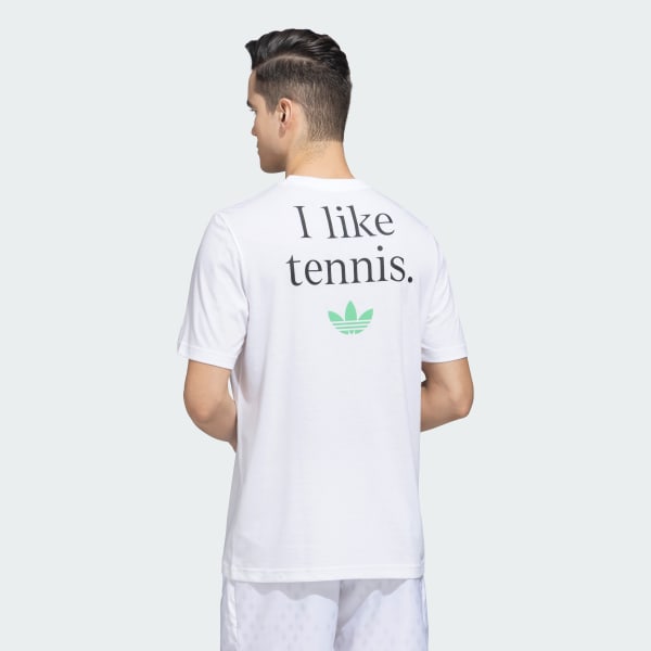 White Tennis Originals Graphic Tee