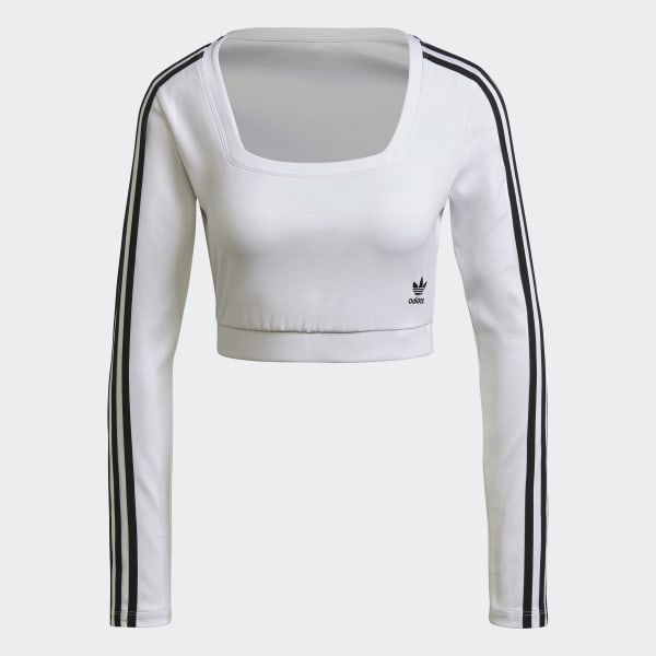 adidas Adicolor Classics Long Sleeve Tee - White | H37769 | adidas US