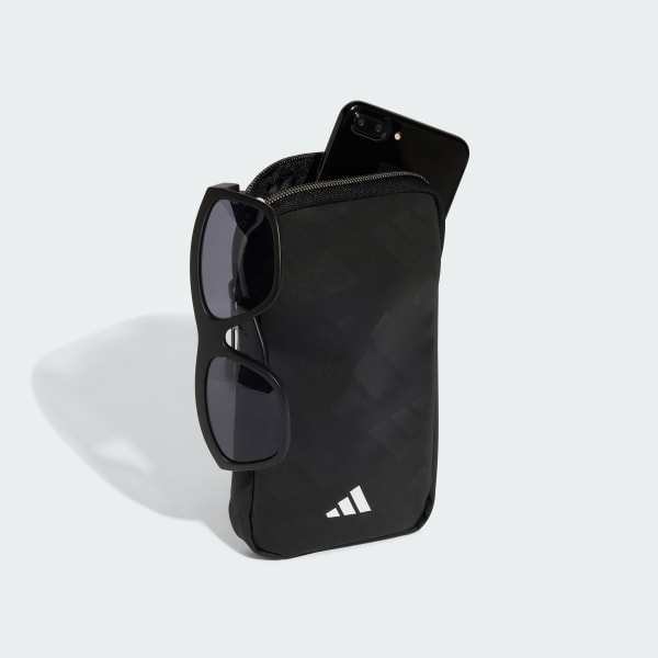 Black Monogram Phone Bag