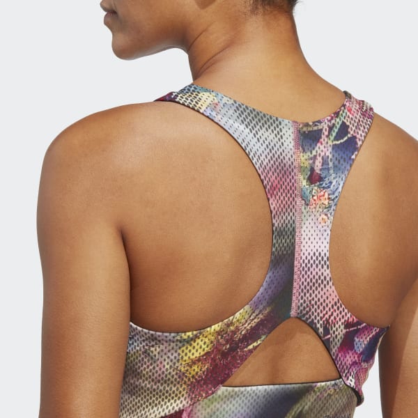 Multicolour Melbourne Tennis Crop Top