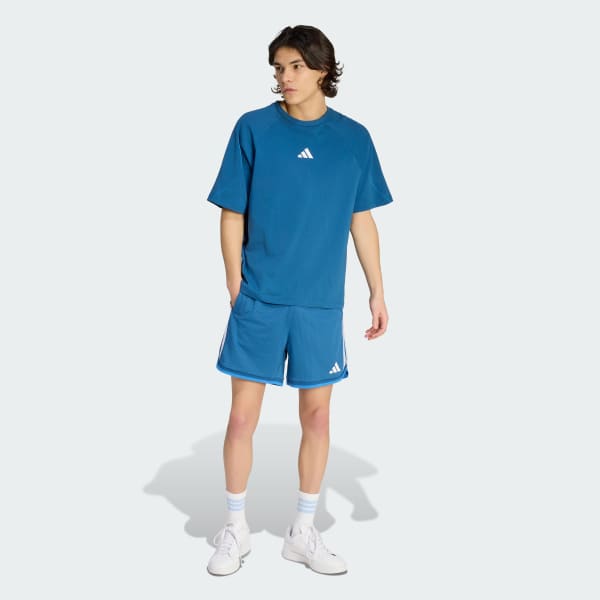 Blauw STADIUM MESH SHORTS