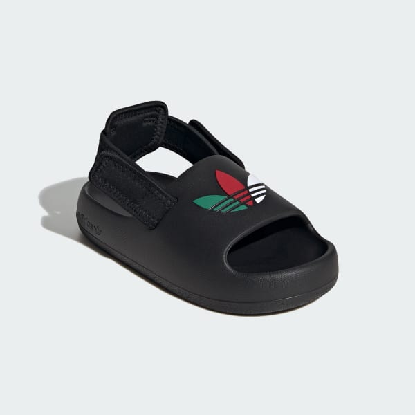 Negro Sandalias Adilette Adiform Kids