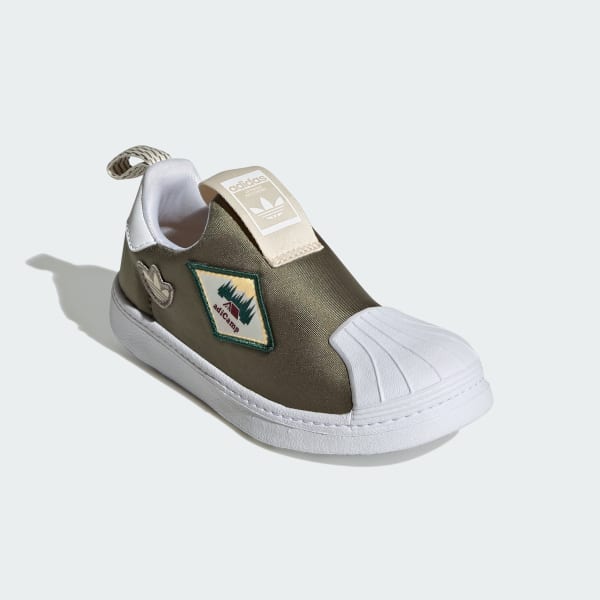 Adidas superstar cheap niño verdes