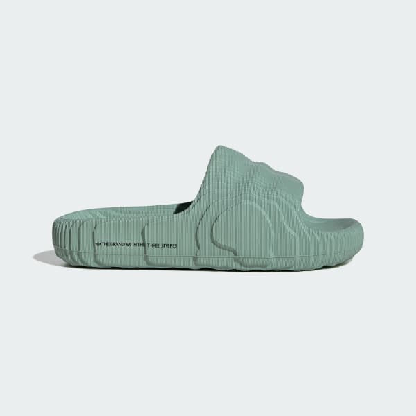 Adidas adilette mint green clearance