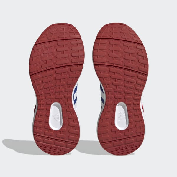 Bleu Chaussure à lacets élastiques et scratch sur le dessus adidas x Marvel FortaRun Spider-Man 2.0 Cloudfoam