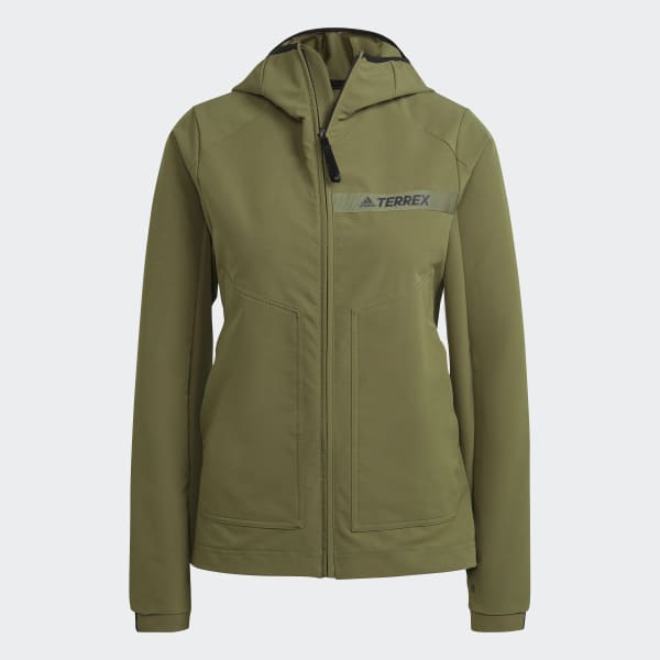 Green Terrex Multi Soft Shell Jacket