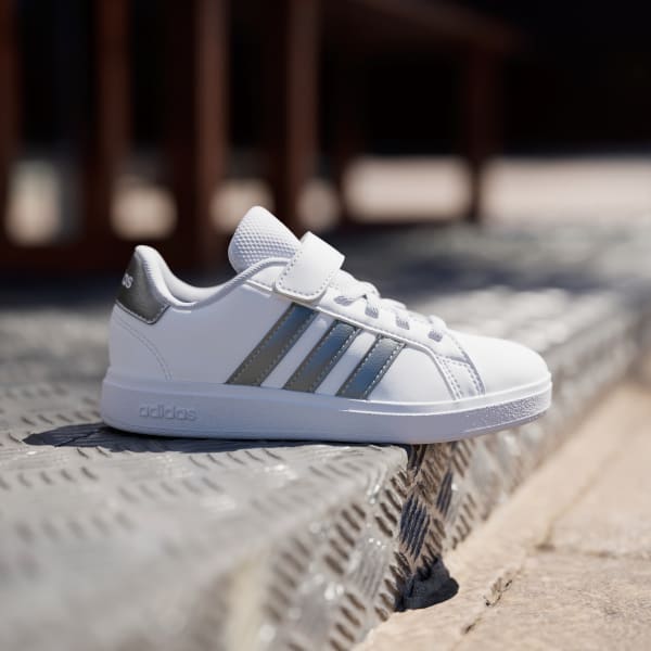 White Grand Court 2.0 Shoes Kids