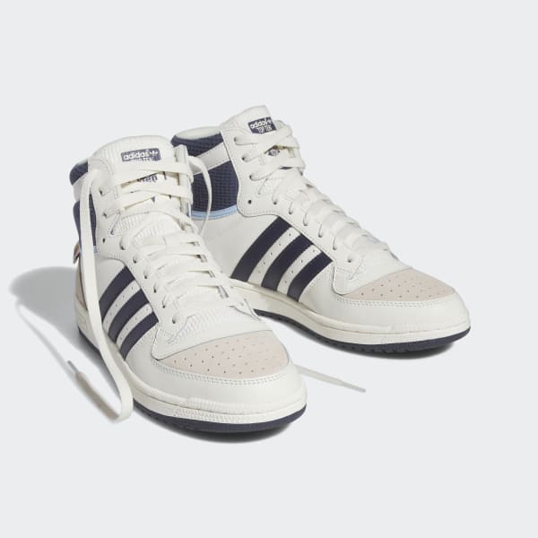 White Top Ten RB Shoes