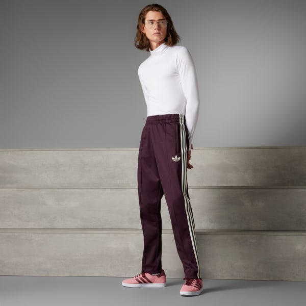 Adidas beckenbauer outlet pants red