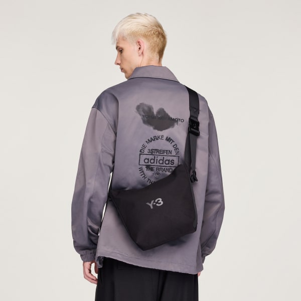 Black Y-3 Small Crossbody Bag