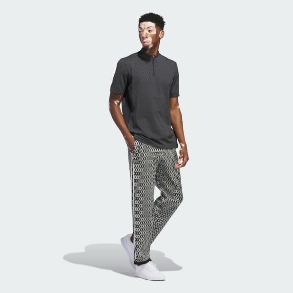 สีดำ เสื้อโปโล Adicross