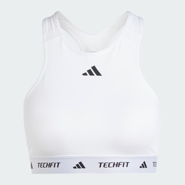 สีขาว บราคอสูงซัพพอร์ตระดับปานกลาง TECHFIT