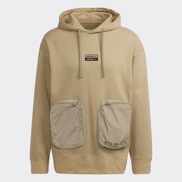 Μπεζ R.Y.V. Loose Fit Hoodie JEA87