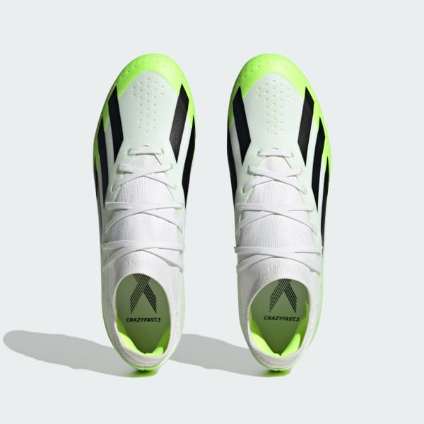 Λευκό X Crazyfast.3 Firm Ground Boots