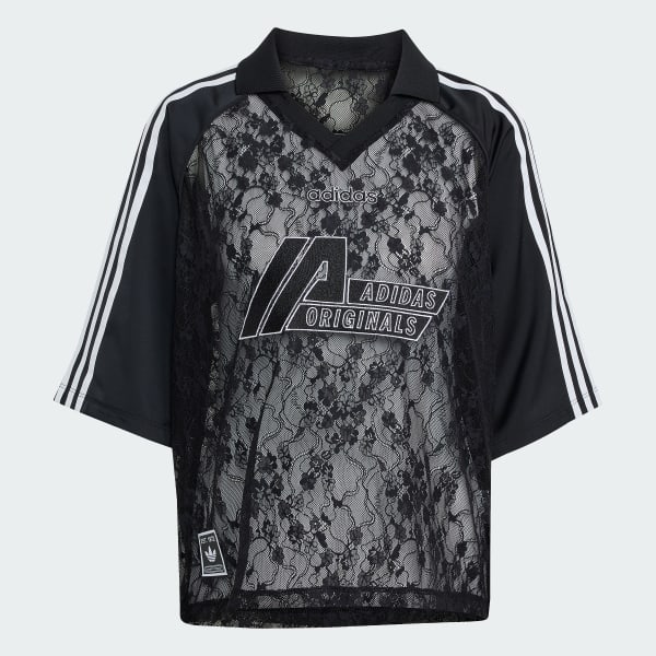 adidas Originals Lace Jersey - Black | Free Shipping with
