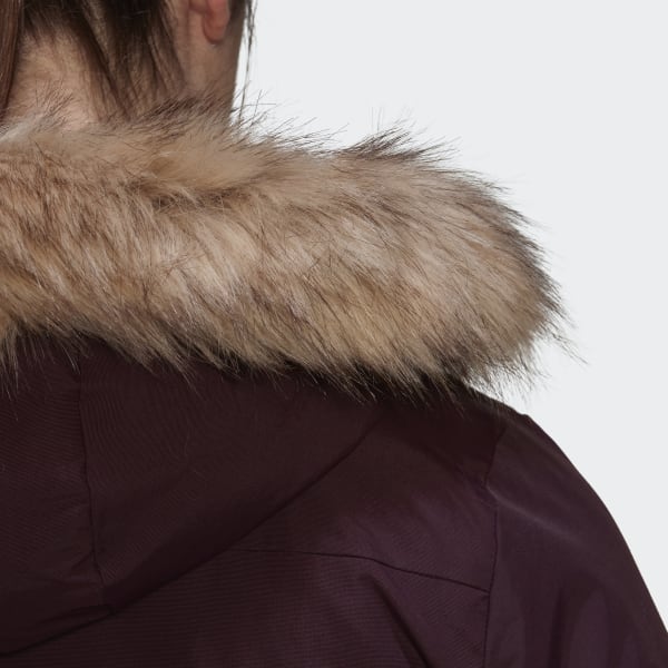 Rood Utilitas Parka met Capuchon AV267