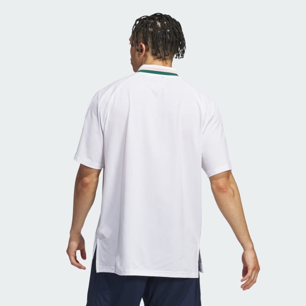 White Ultimate365 Golf Jersey Polo Shirt