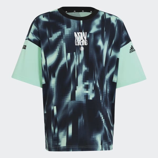 Green ARKD3 Allover Print T-Shirt