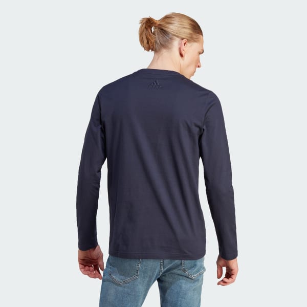 Blue Essentials Long Sleeve Tee