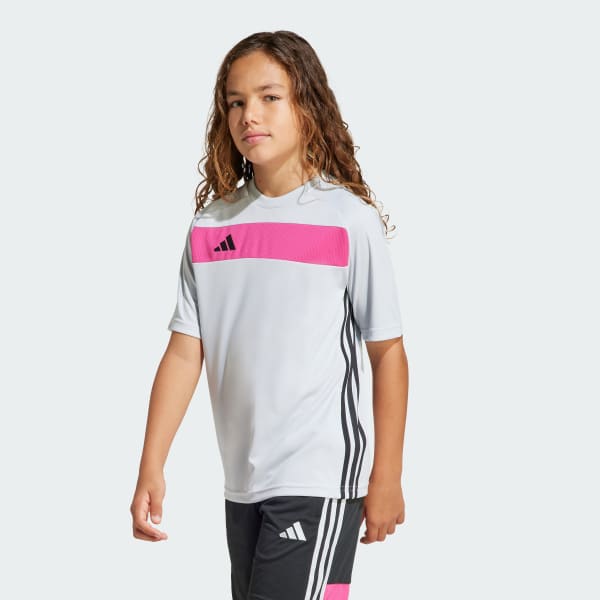 Gris Maillot Tiro 25 Essentials Enfants