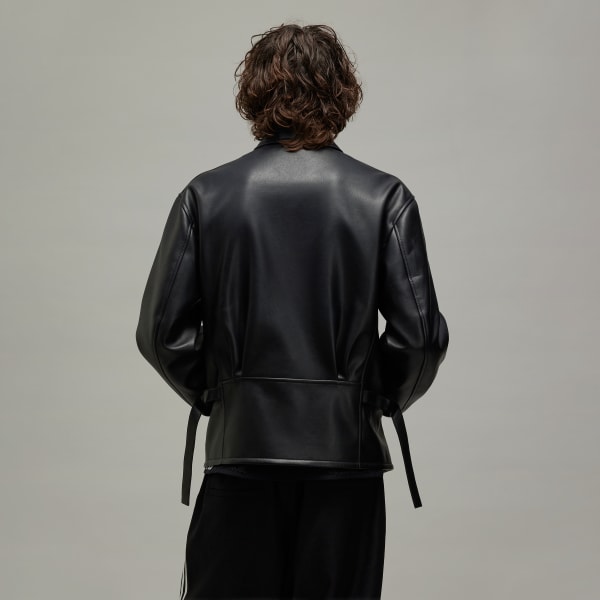 Y 3 Pleather Bomber Jacket