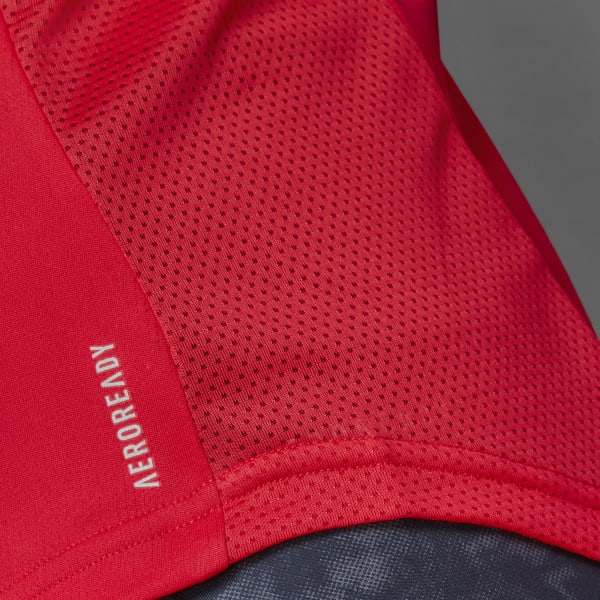 adidas Own the Run Long Women\'s Tee Running - Sleeve | US adidas Red 