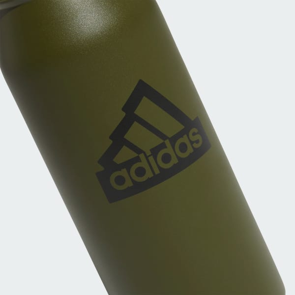 Green Steel Metal Bottle 1L