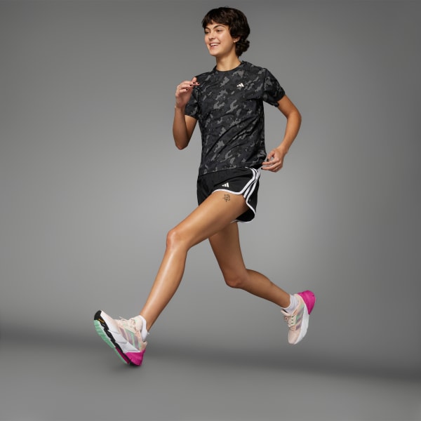 Noir Short de running Marathon 20